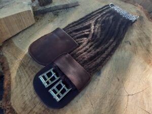 Sangle courte en laine mohair