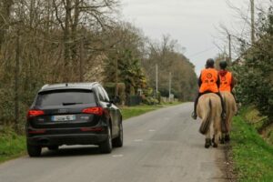 gilets de sécurité routière cavaliers