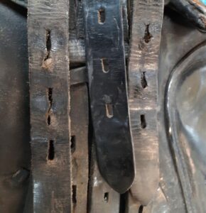 Contre-sanglons hors d'usage